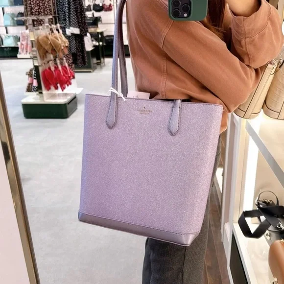 NWT Kate Spade Tinsel Tote Entry - Picture 4 of 7